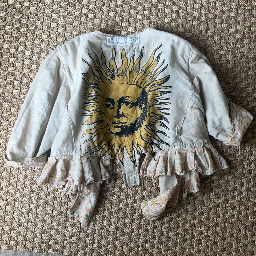 Magnolia Pearl Reversible “Sun” jacket- rare